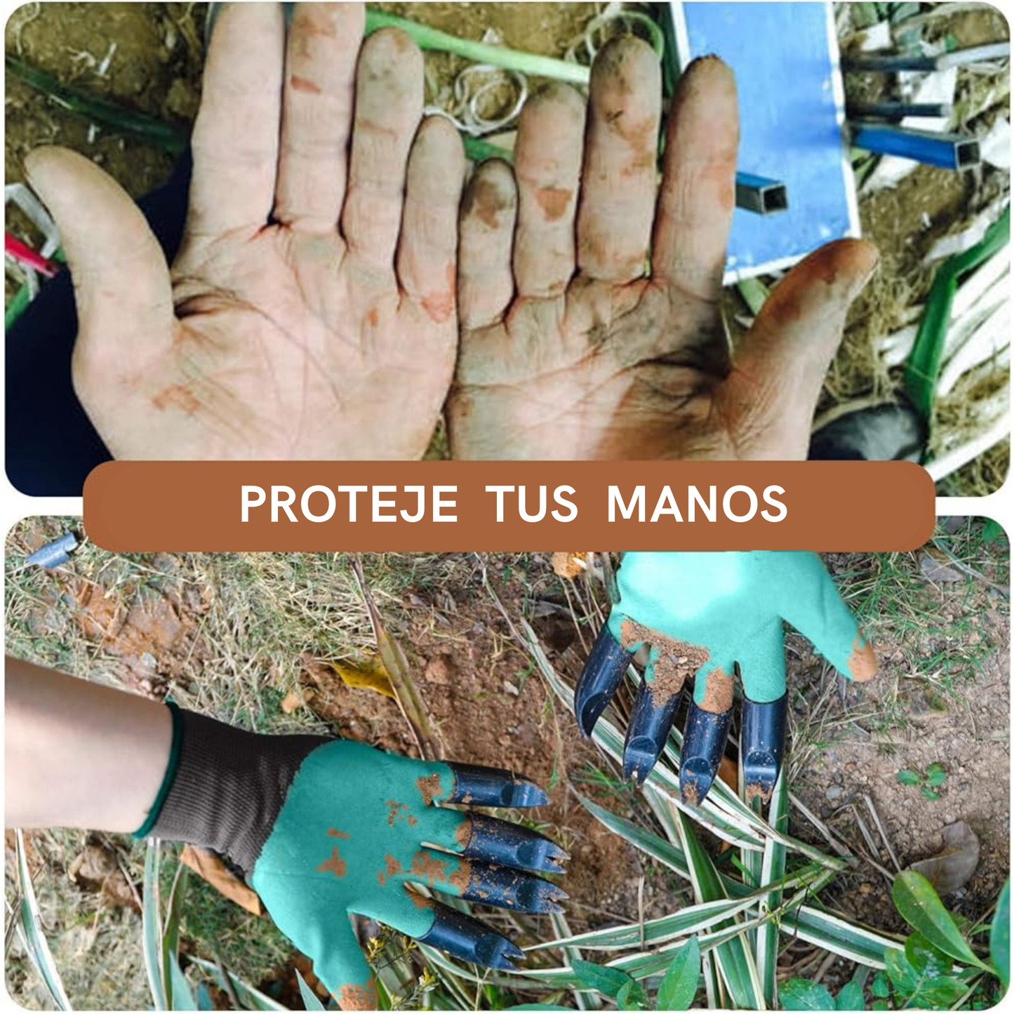 GardenGloves™ — Guantes De Jardín Con Garras 🌻 $19.990 ¡Envío Gratis!