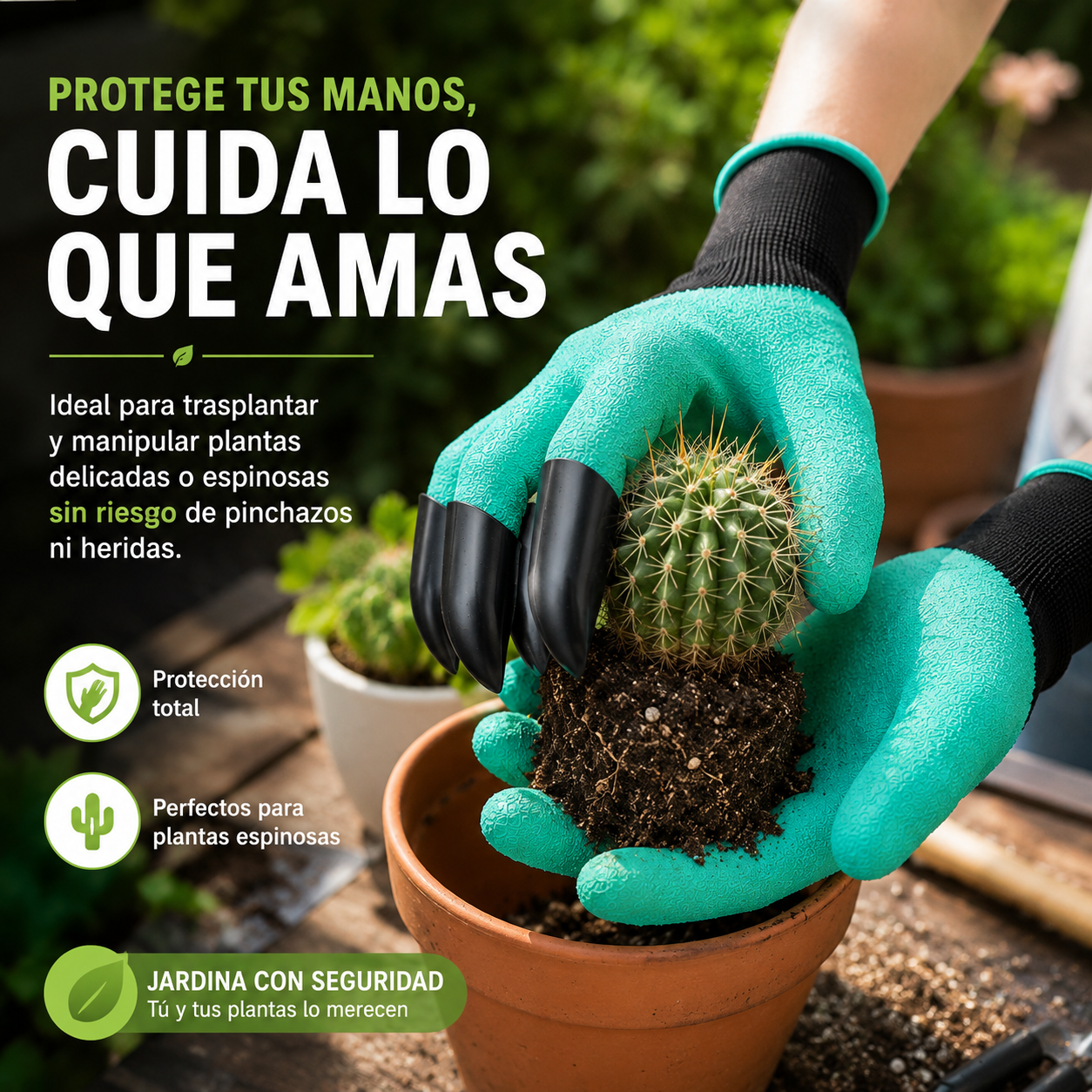 Oferta Cyber 2x1 GardenGloves™  — Guantes De Jardín Con Garras 🌻 ¡Envío Gratis!